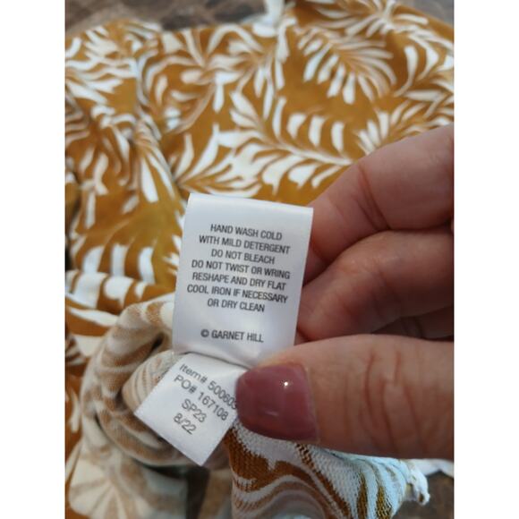 Garnet Hill Silk Organic Cotton blend sweater. LARGE - Picture 5 of 6